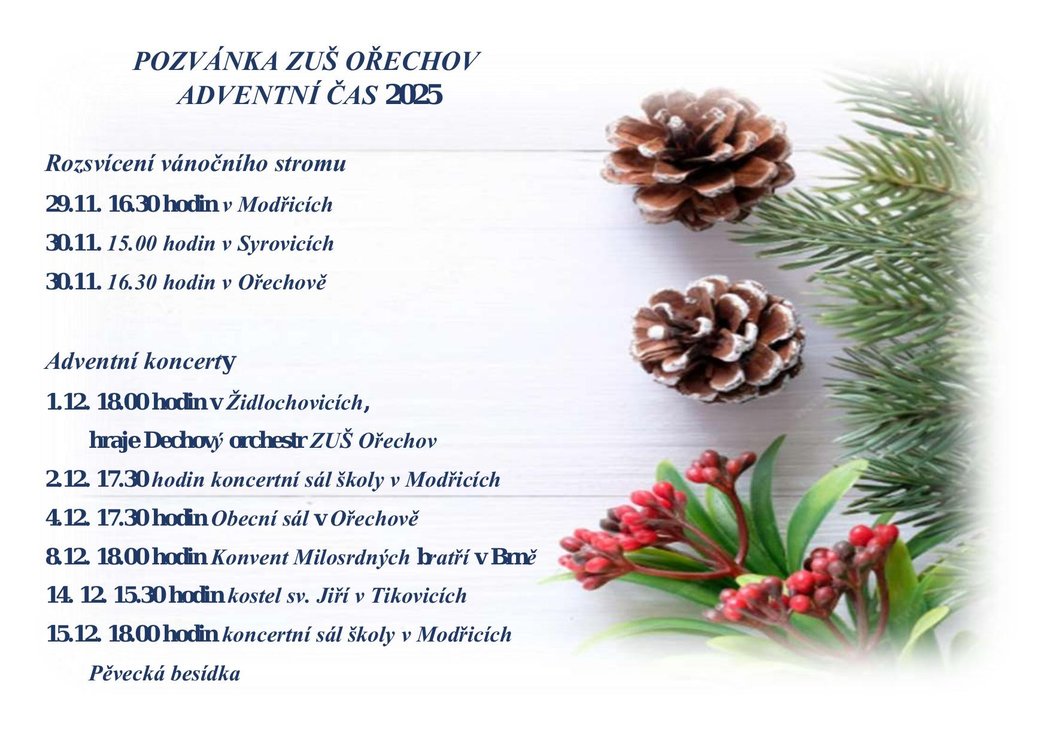 2.POZVÁNKA advent25