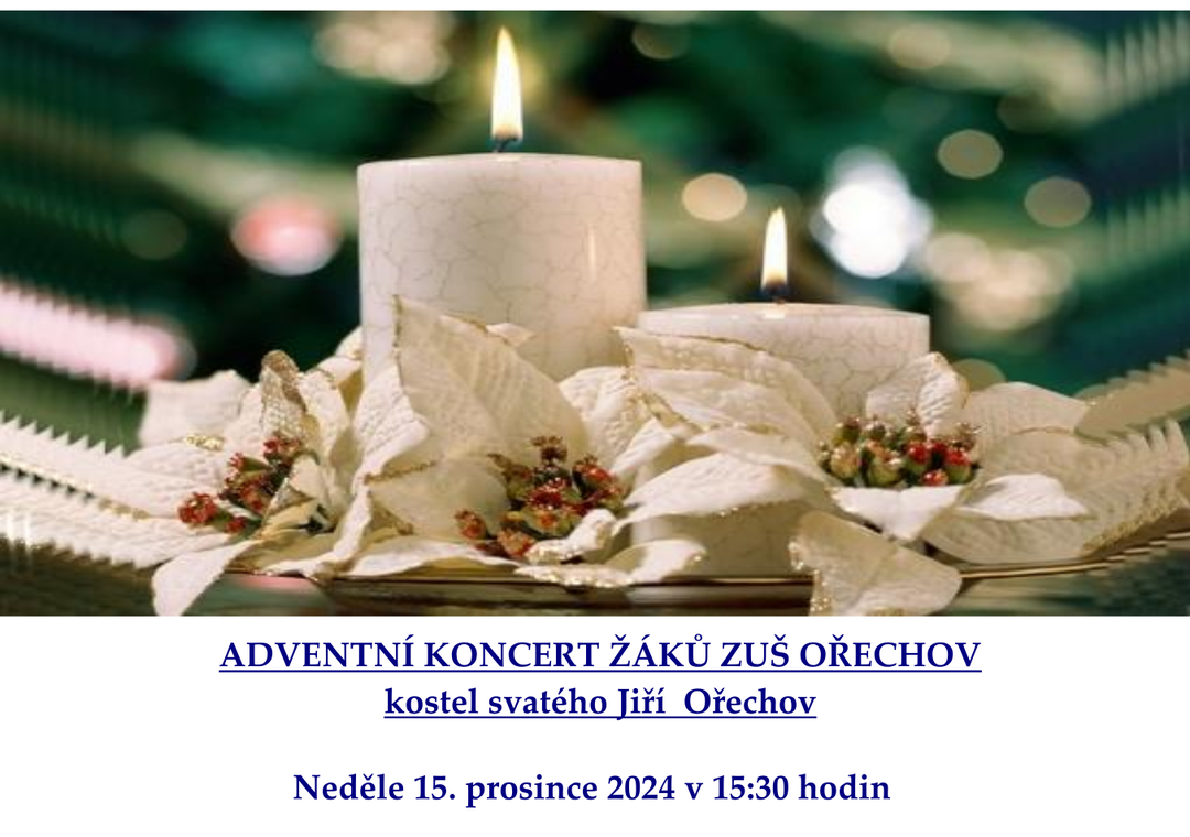 Adventní koncert žáků