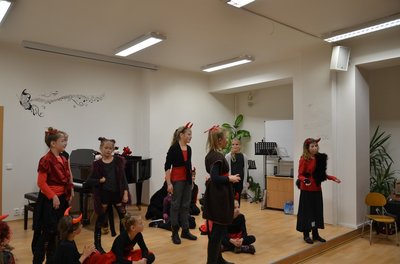 Představení "Čertoviny", foto p. Olga Marková