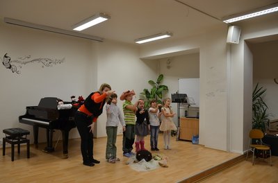 Představení "Čertoviny", foto p. Olga Marková