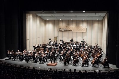 Filharmonie Brno a Mozartovy děti 2014, foto Mozartovy děti / Facebook