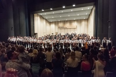 Filharmonie Brno a Mozartovy děti 2014, foto Mozartovy děti / Facebook