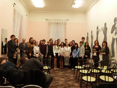 Koncert v budově ZUŠ Židlochovice, foto škola