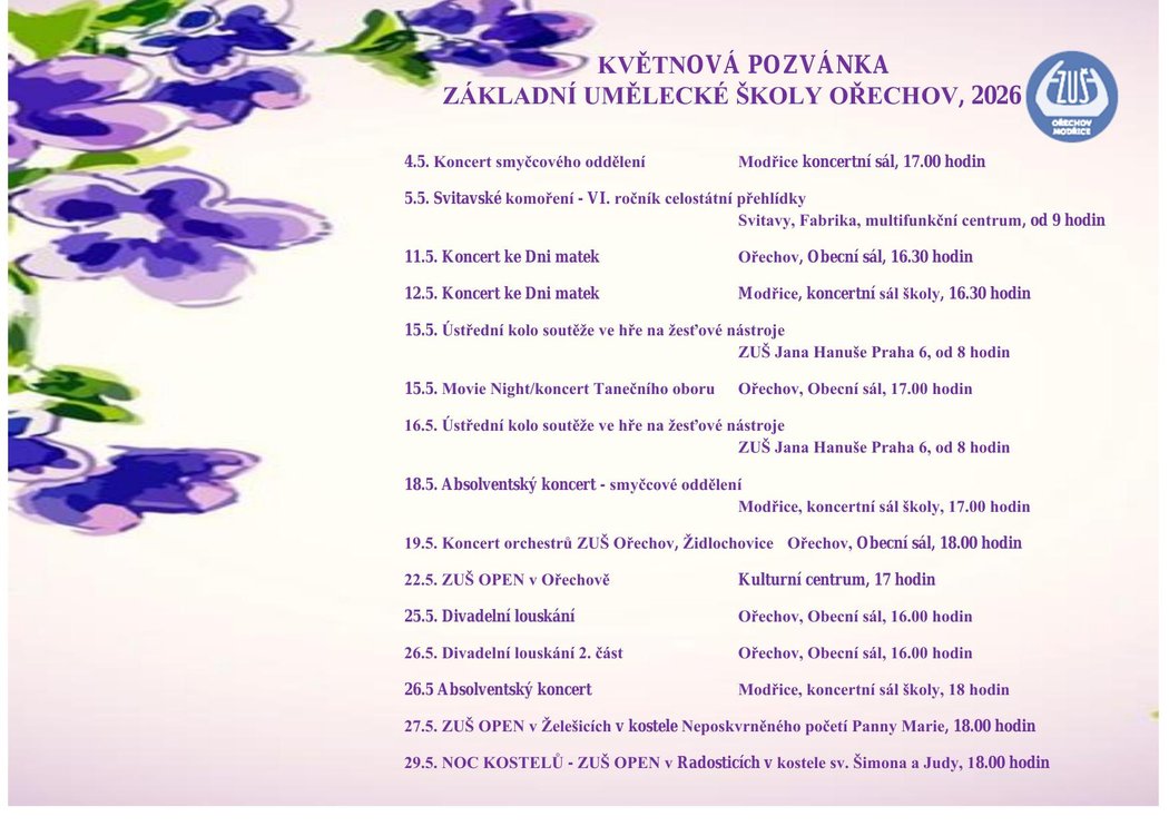 pozvánka KVĚTEN26