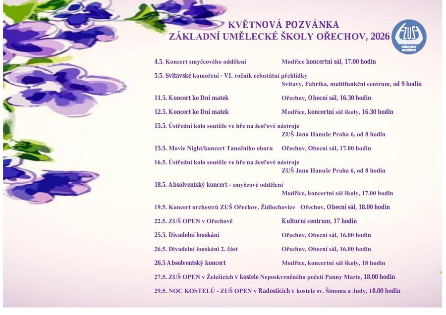 pozvánka KVĚTEN26