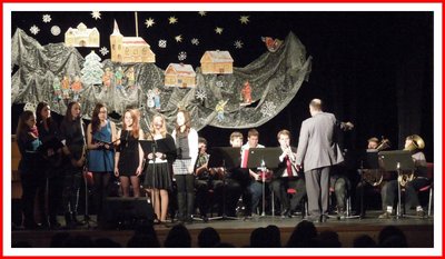 II. Společný vánoční koncert ZUŠ Ořechov-Modřice a ZUŠ Židlochovice, foto L. Betášová