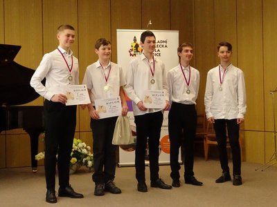 Okresní kolo Komorní hra s převahou žesťových nástrojů – ZUŠ Rosice, foto ZUŠ Rosice